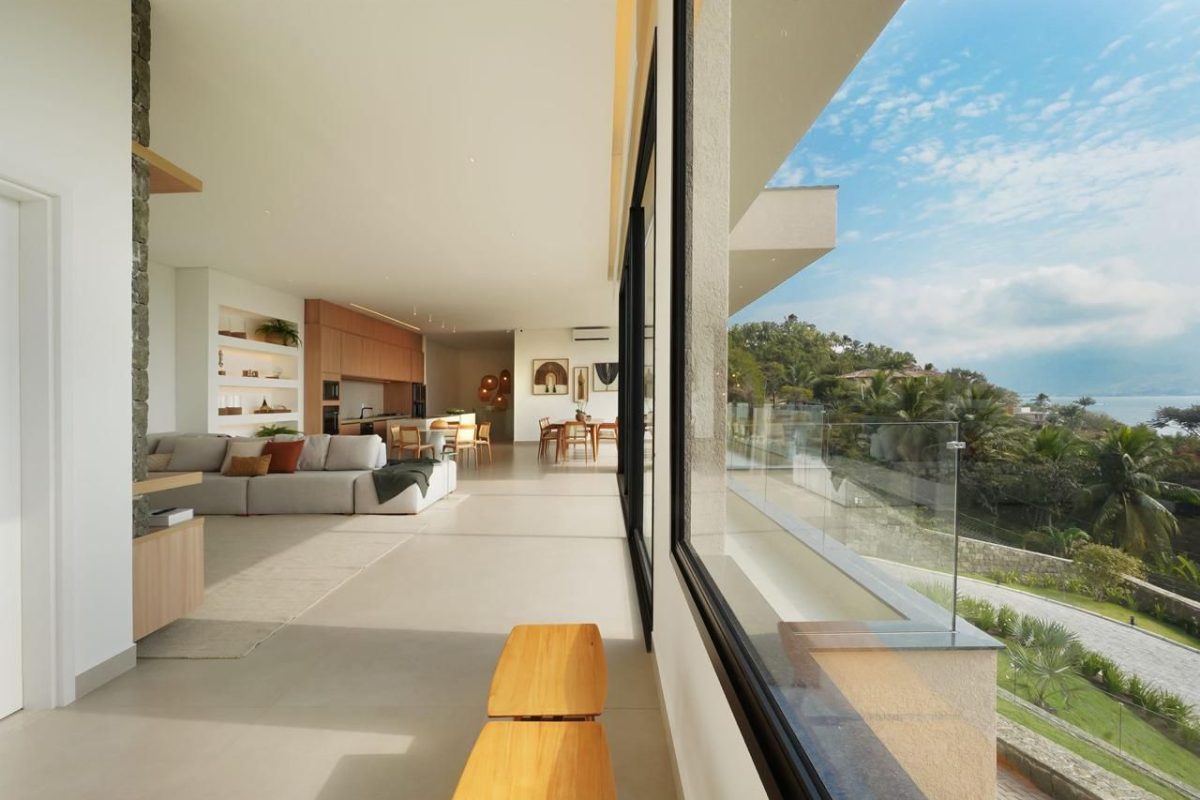 Casa com vista com 4 suítes à venda